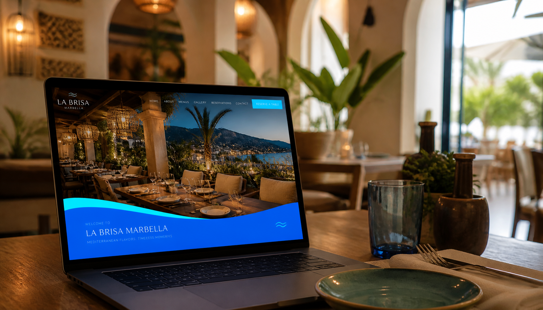 Diseño web para restaurantes en Marbella